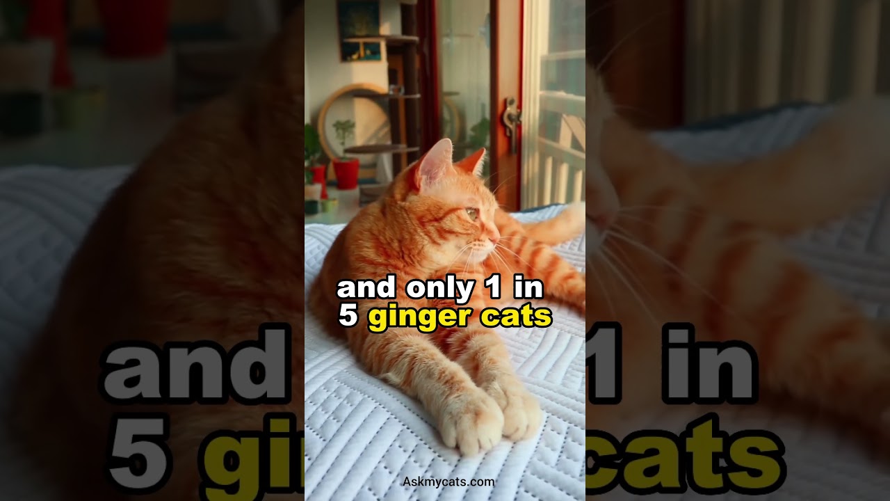3 unknown facts about ginger cats. #gingercat