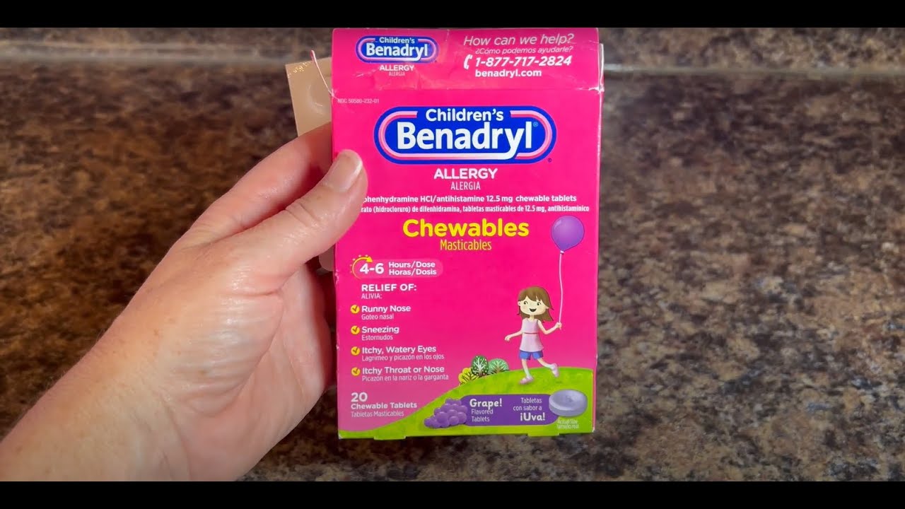 Benadryl Children's Allergy Chewables Honest Mom Review #honestmom #productreviews #honestreview