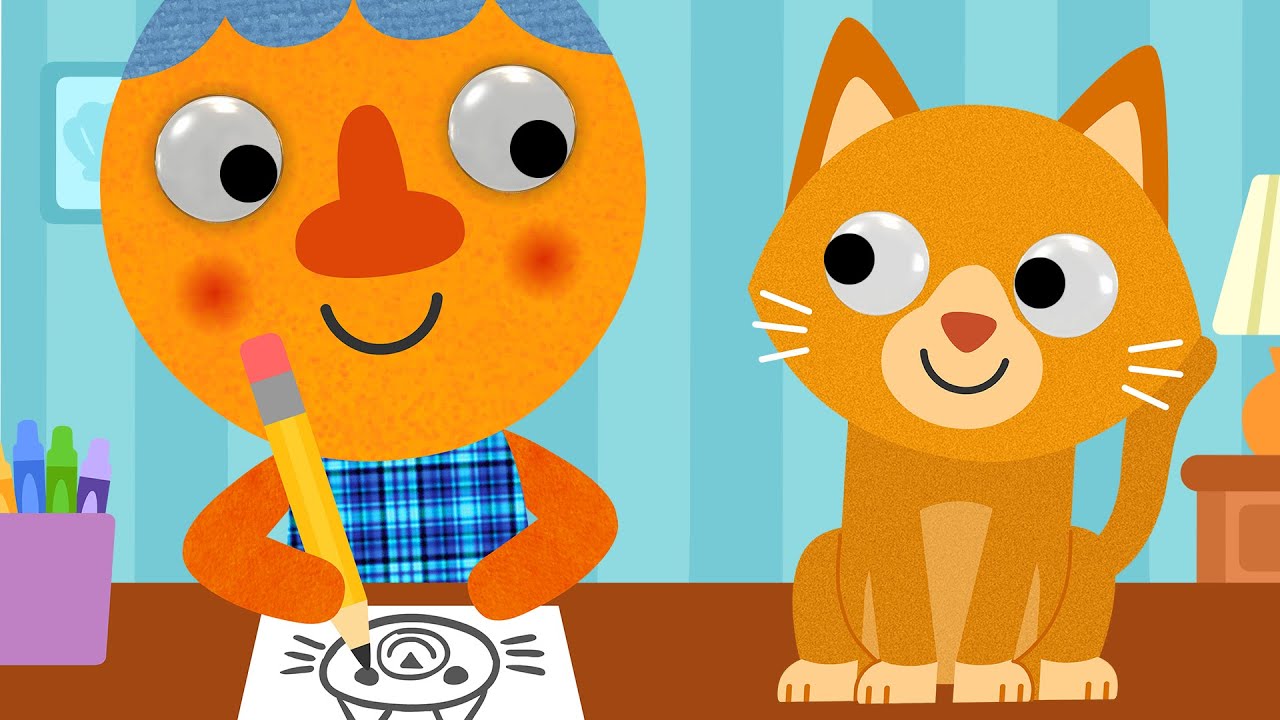 My Quiet Cat | Animal Sounds Song for Kids 🐱 | Noodle & Pals