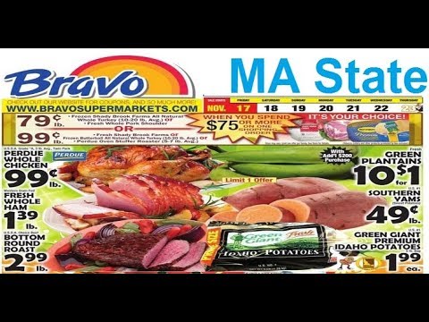 bravo supermarket massachusetts ad November 17 - 23 2017 - weekly ads