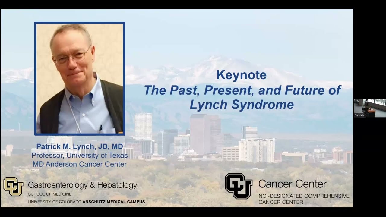 Hereditary Cancer Conference: Keynote - The Past, Present, and Future of Lynch Syndrome