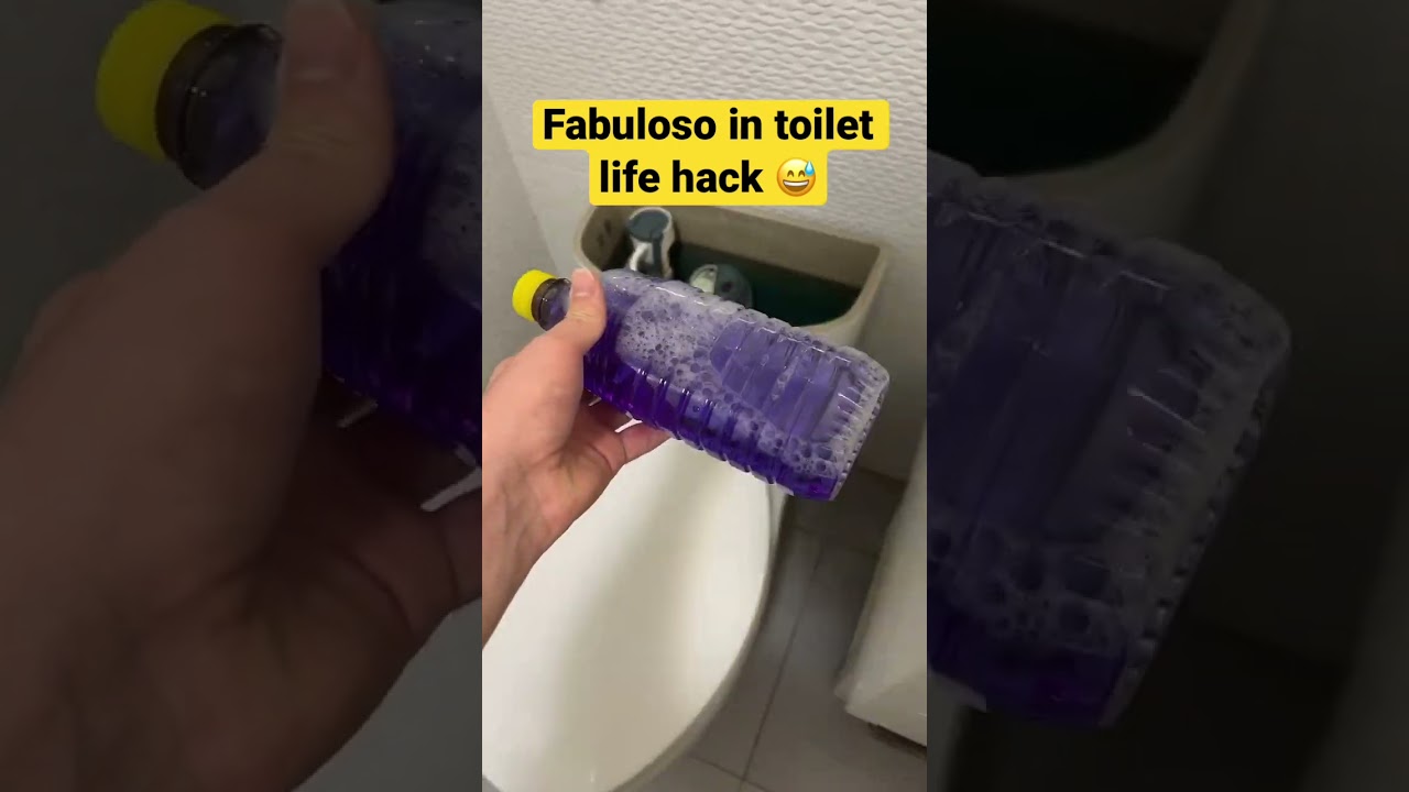 Fabuloso in toilet life hack 😅