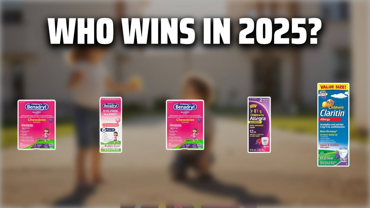 The Top 5 Best Benadryl Kids Non Drowsy in 2025 - Must Watch Before Buying!