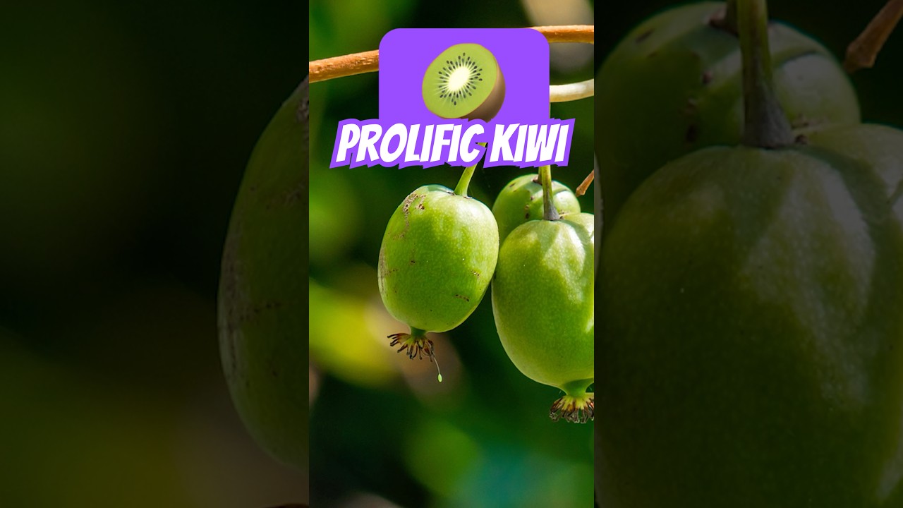 Self-fertile kiwis: Prolific vs. Issai #kiwi #growyourownfood #foodforest  #garden #plants