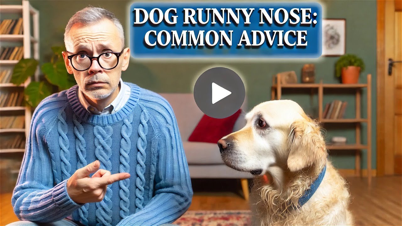 Dog Runny Nose: Common Advice Could Be Making It Worse