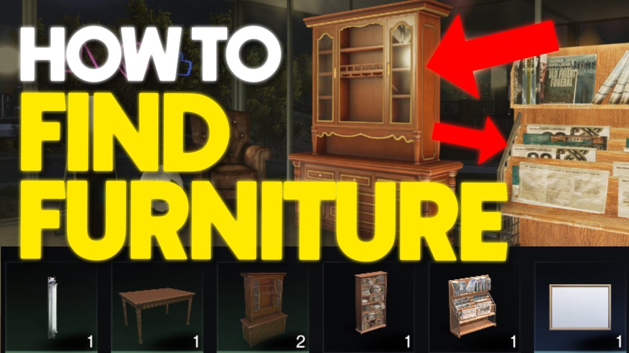 Once Human: How To FIND FURNITURE! (All Methods!)