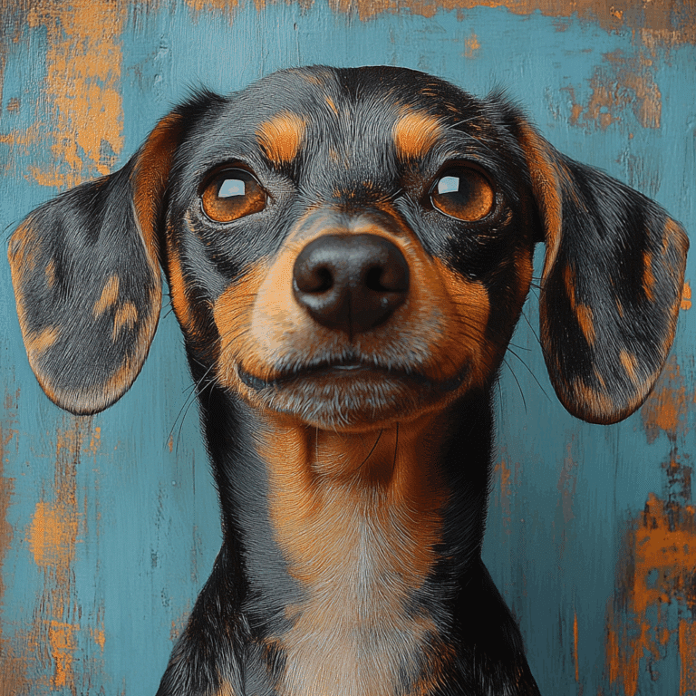short haired doxie