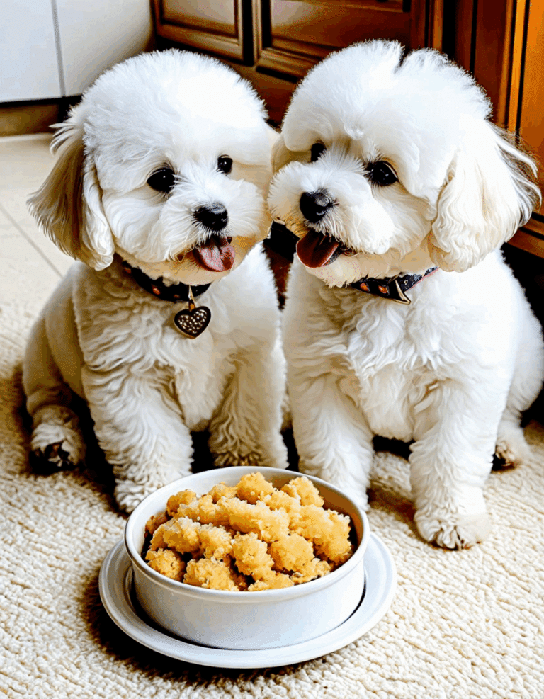 can bichon frize puppies eat house food