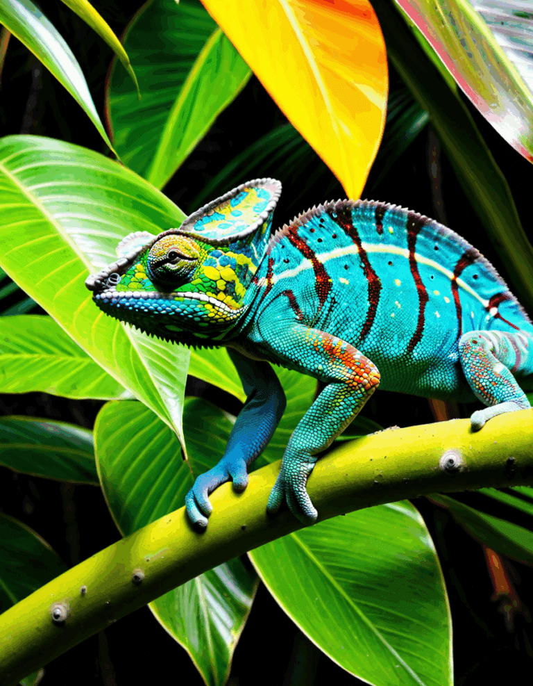 Chameleon Sinuses Uncover Unique Breathing Secrets