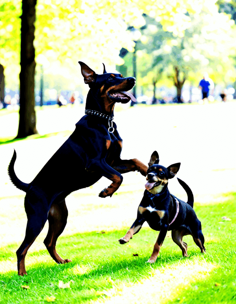 doberman and chihuahua mix