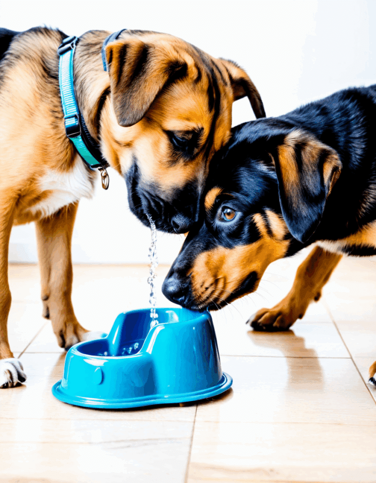 dog vomiting after drinking water