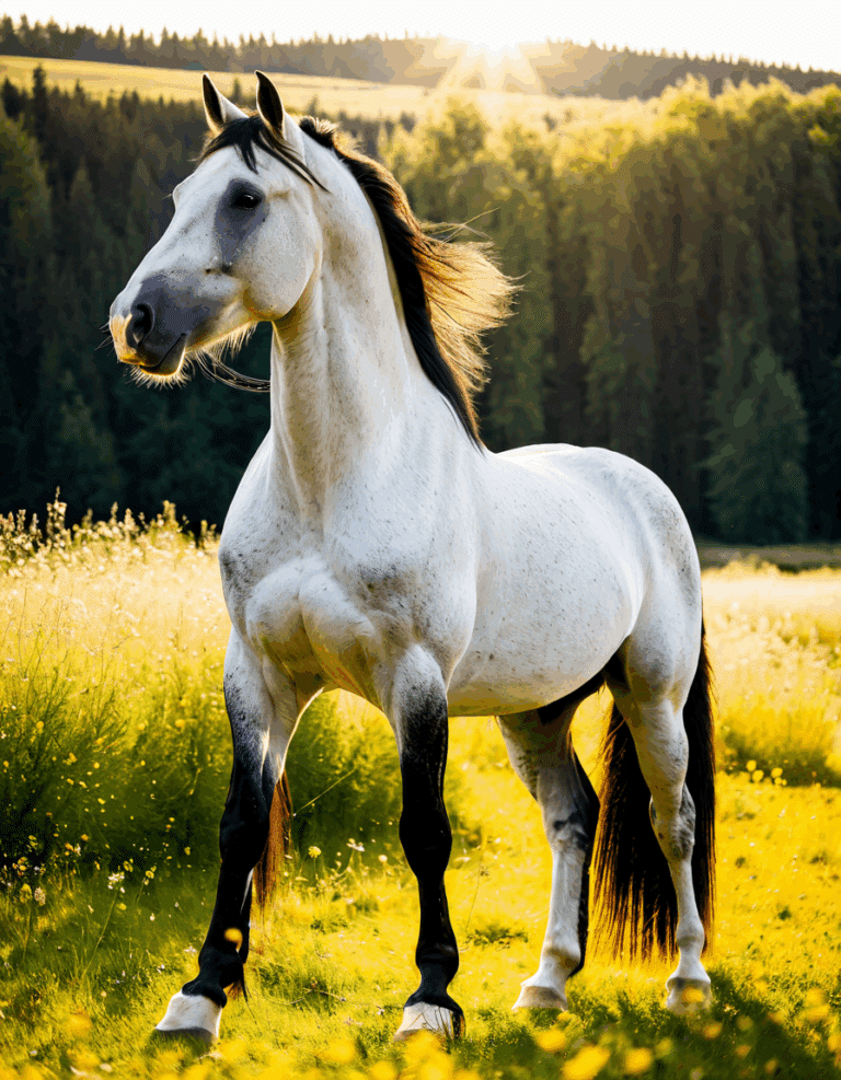 Male Horse Is Called The Majestic Stallion Revealed