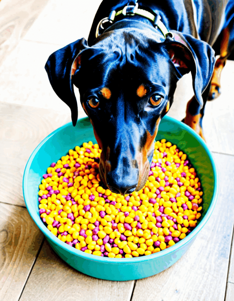 what kind of food does a doberman eat