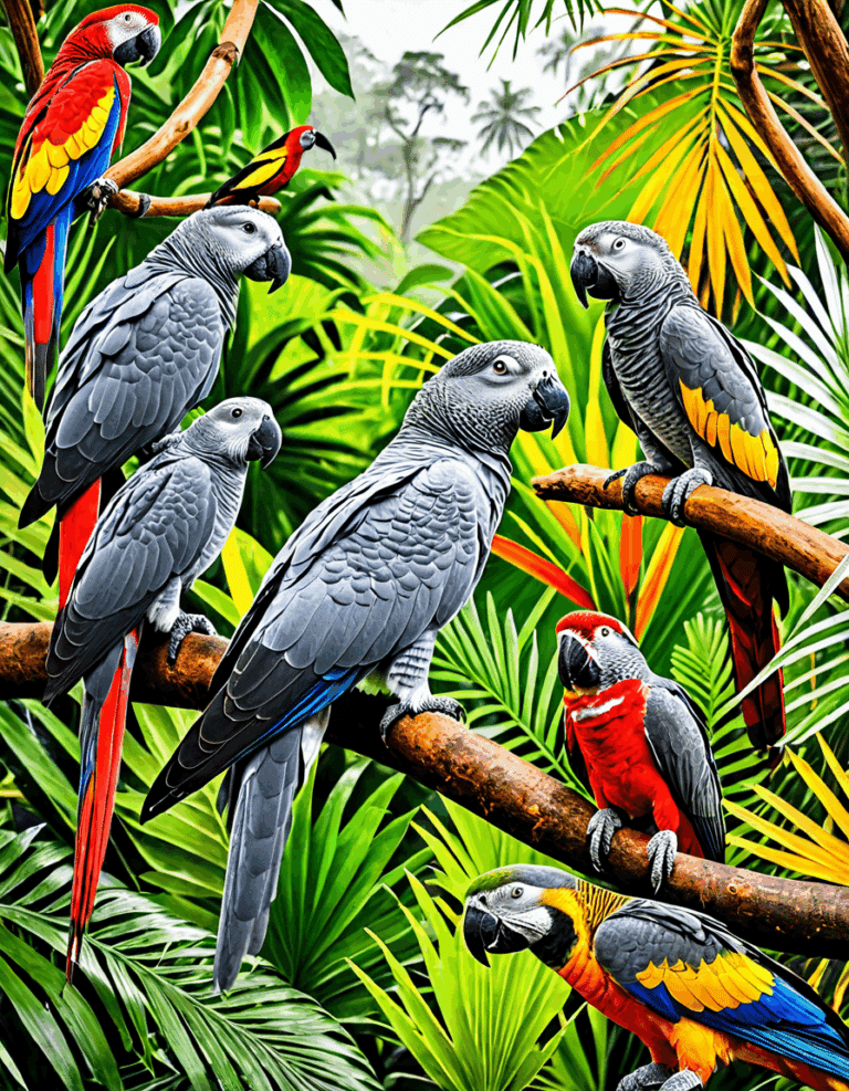 african grey age span