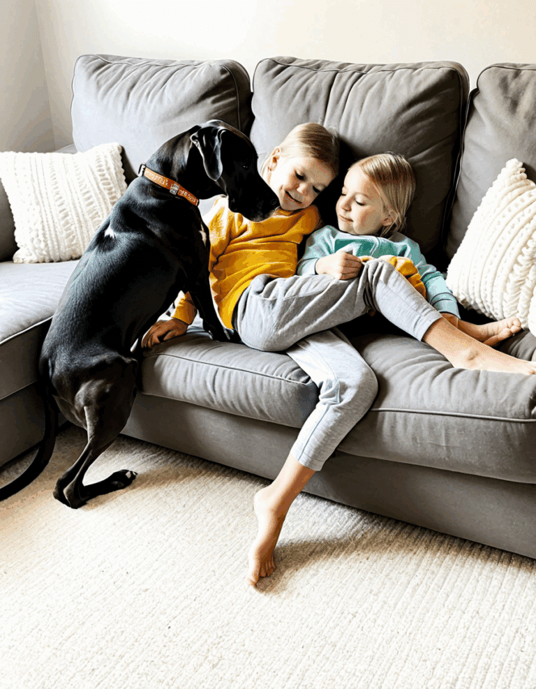 are great danes good with kids
