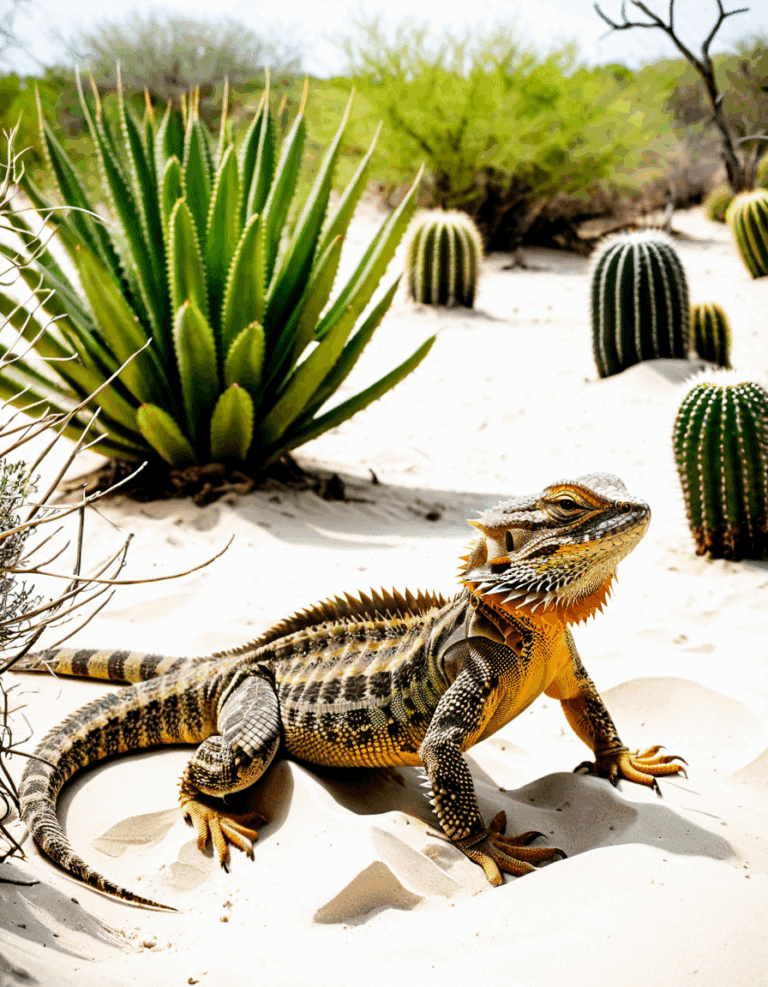 bearded dragon natural habitat