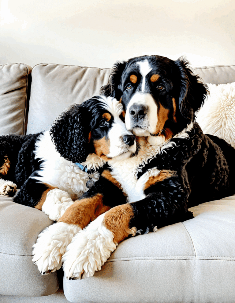 bernese mountain dog poodle