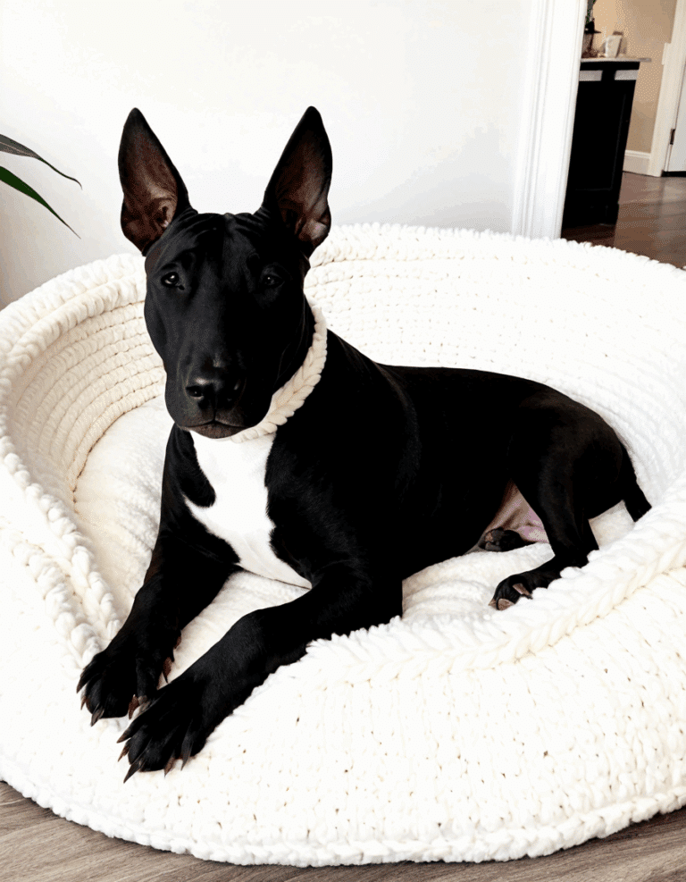black bull terrier