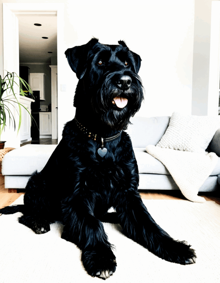 black giant schnauzer