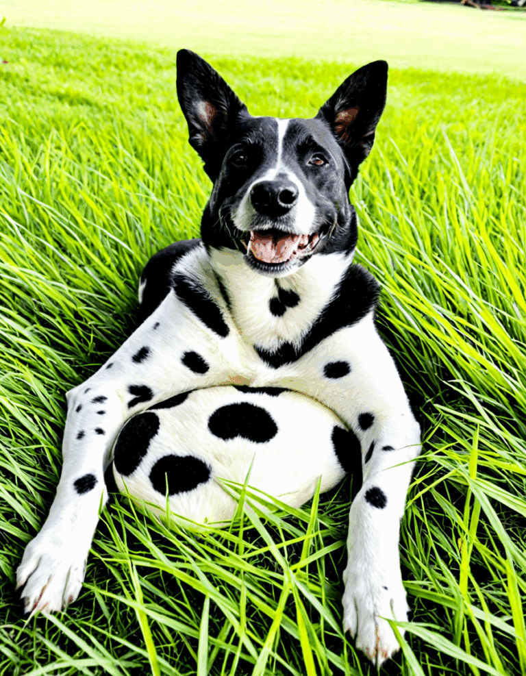 black spots on dog belly