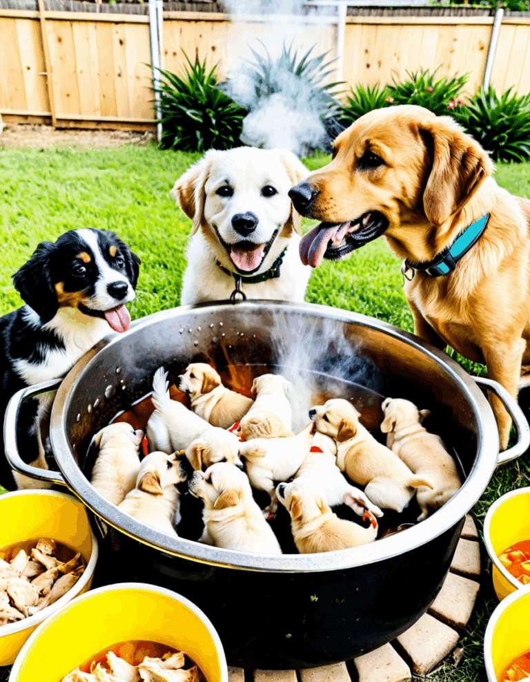 boiling chicken for dogs