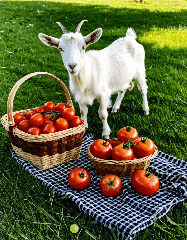 can goats eat tomatoes
