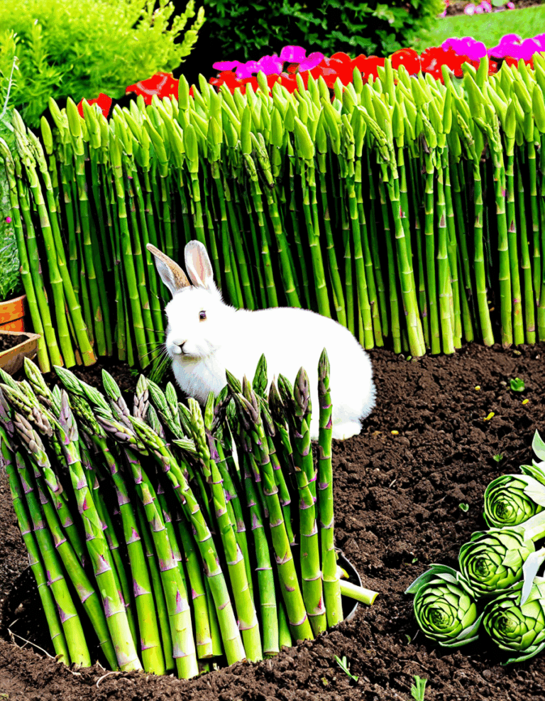 can rabbits have asparagus