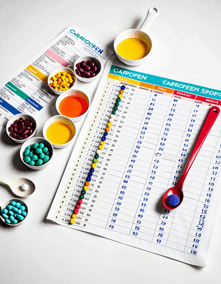 carprofen dosing chart