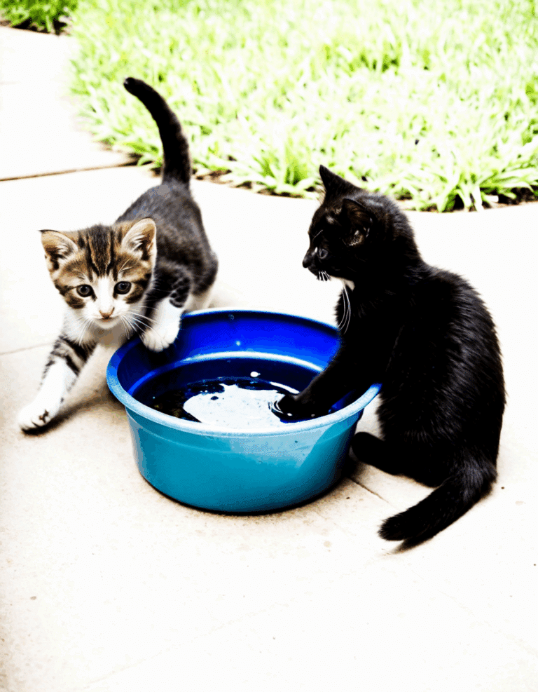cat leukemia lays down by water bowl