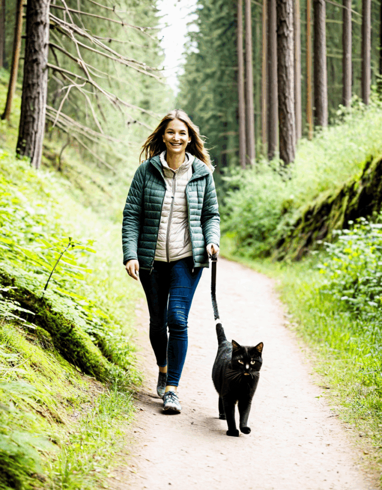 cat walking