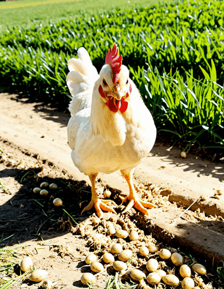 does a chicken pee