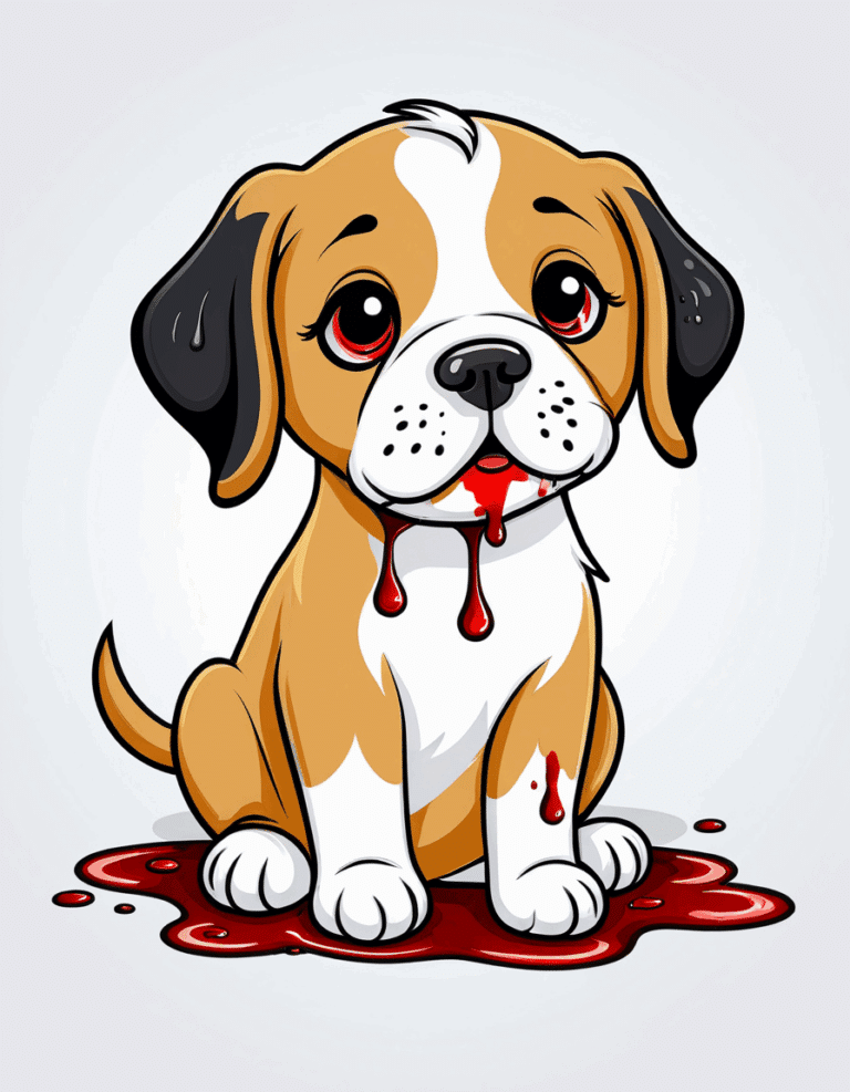 dog is pooping blood