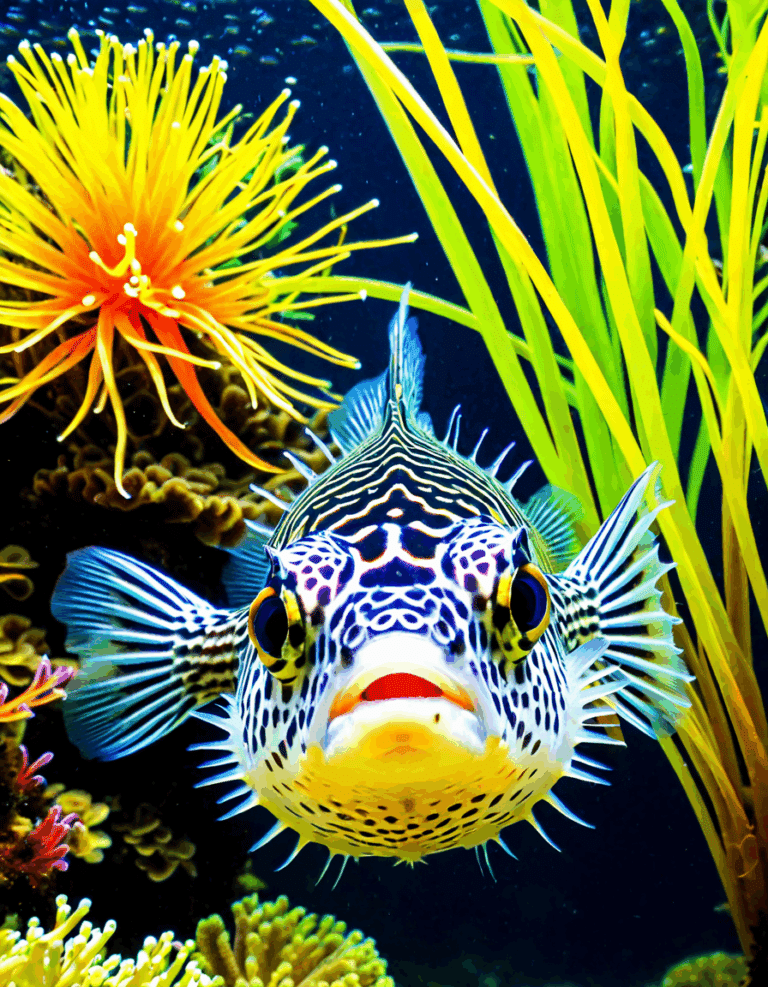 fresh water puffer fish