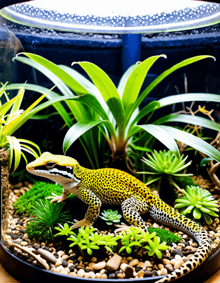 how big can leopard geckos get