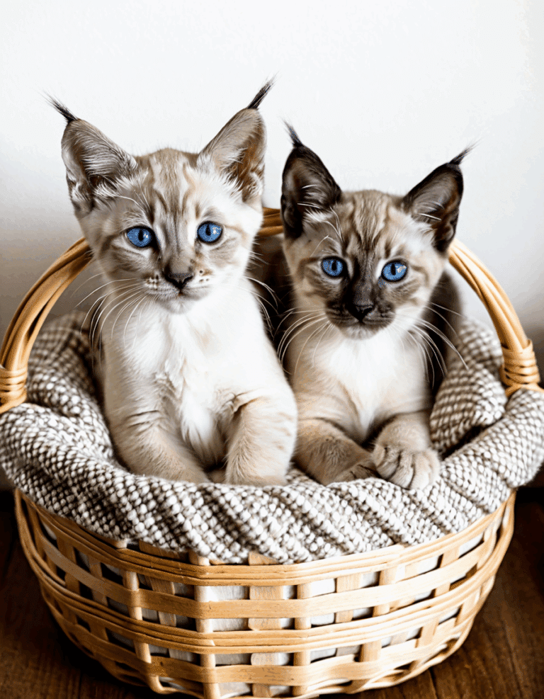 lynx point siamese kittens