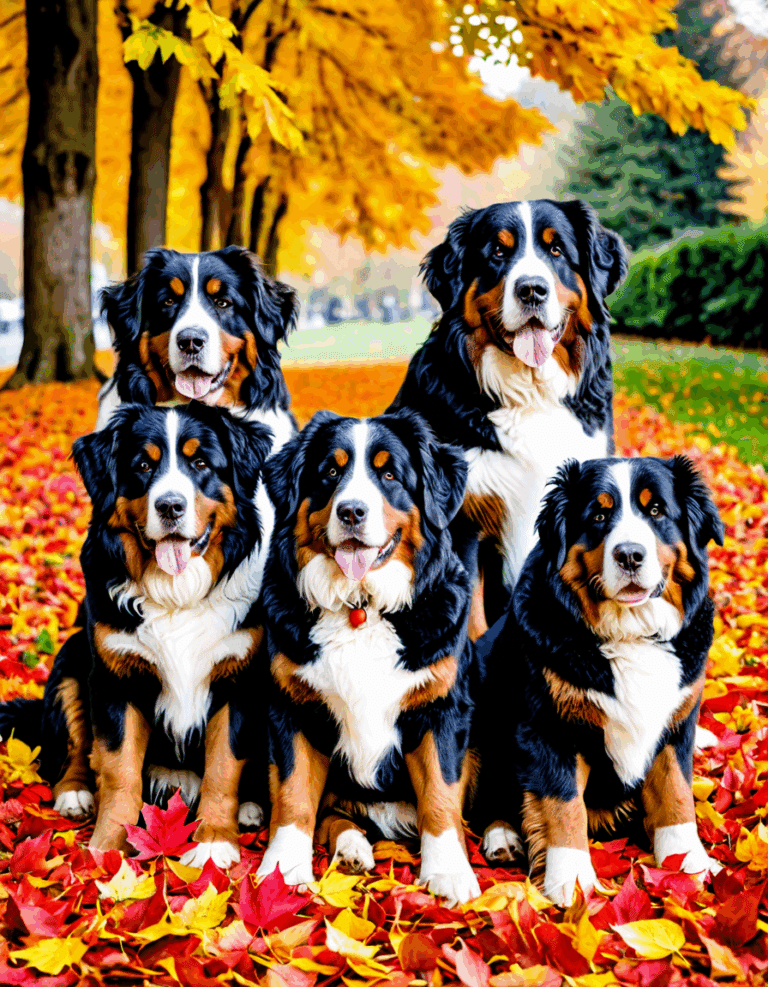 pictures of bernese dogs