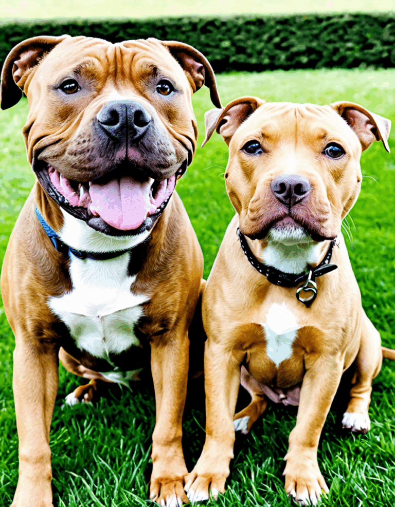 pitbull vs stafford terrier