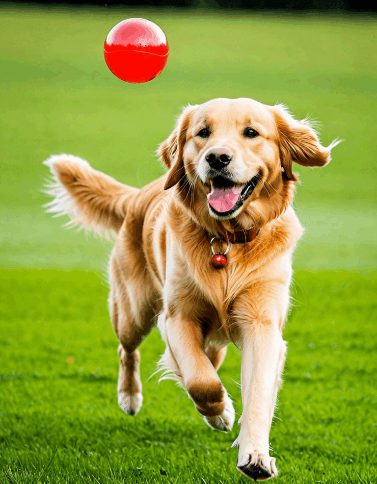 short haired golden retriever