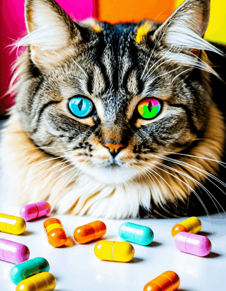 accidentally double dosed cat with prozac