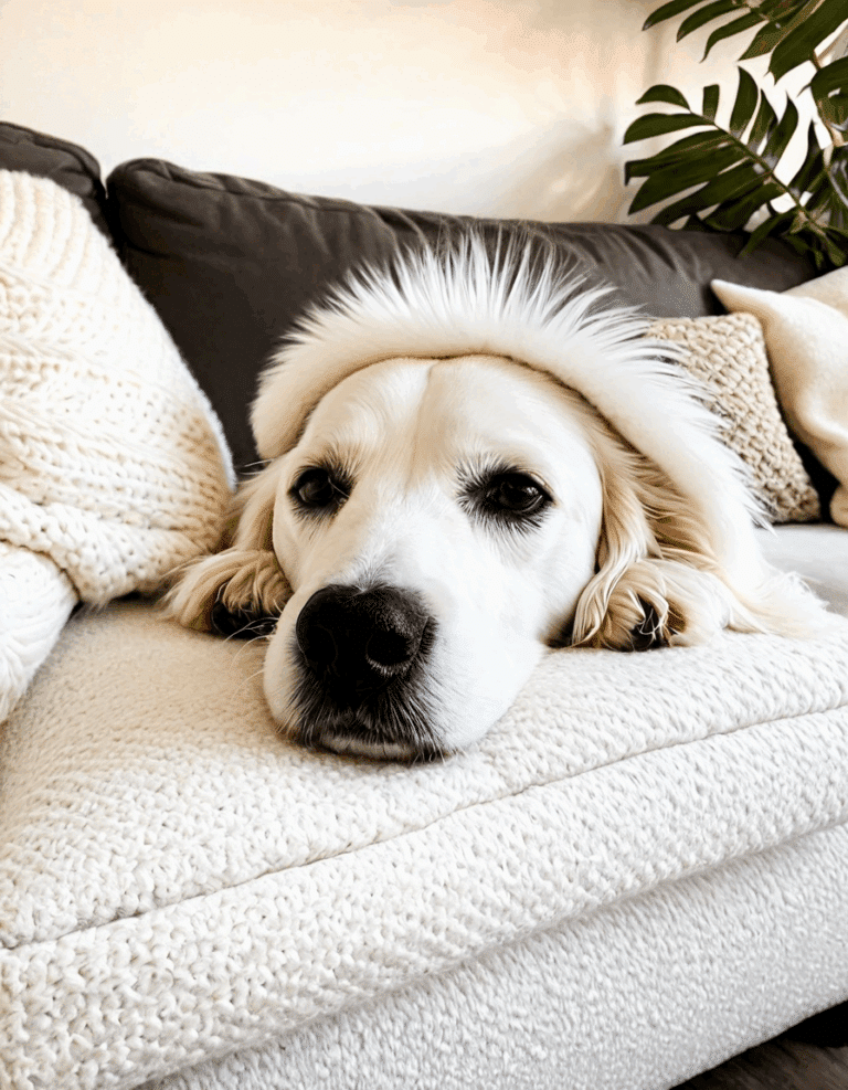 anterior chamber white flare dog