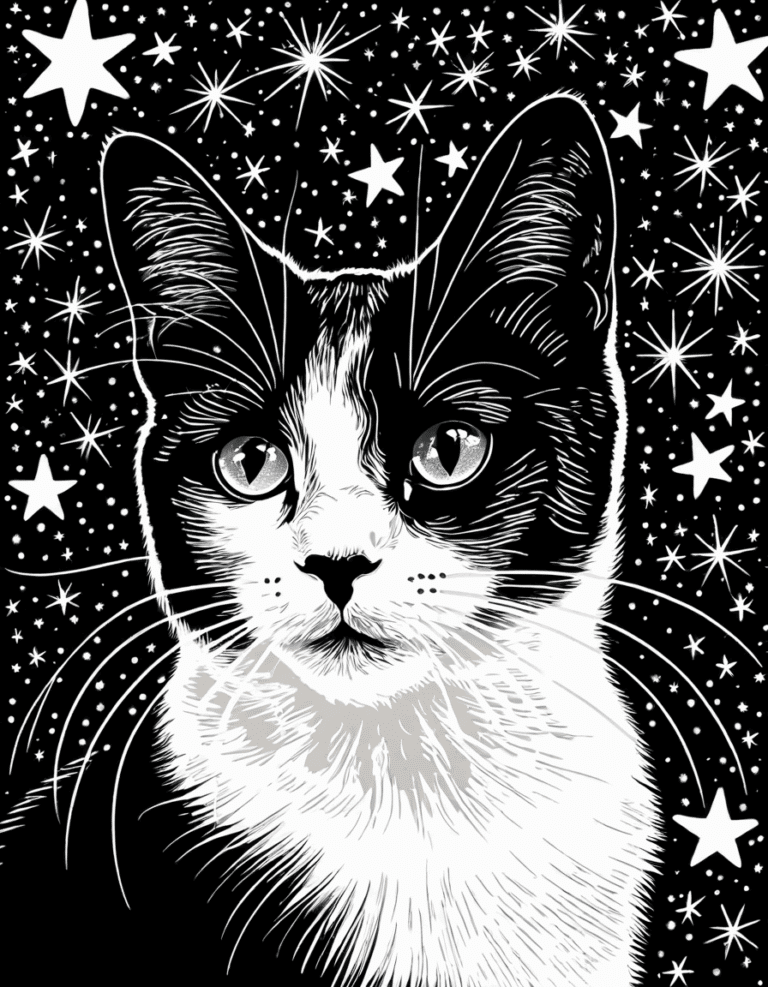 black and white female cat names