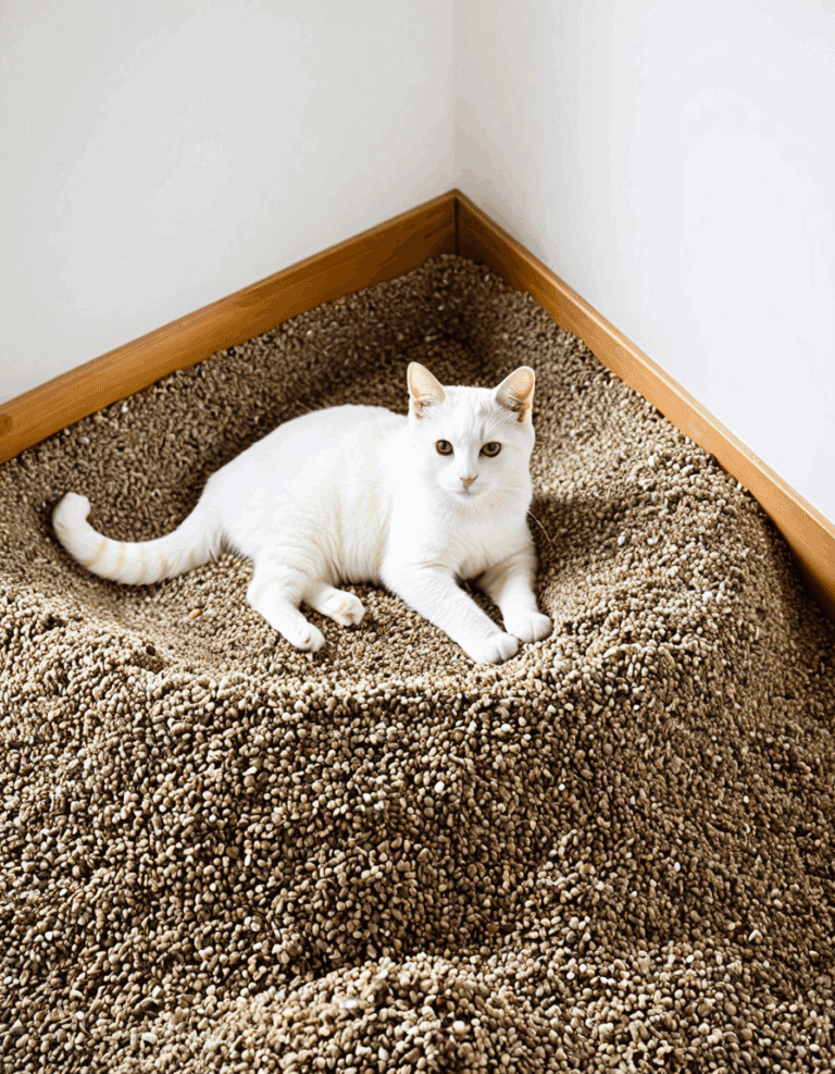 cat litter clumping