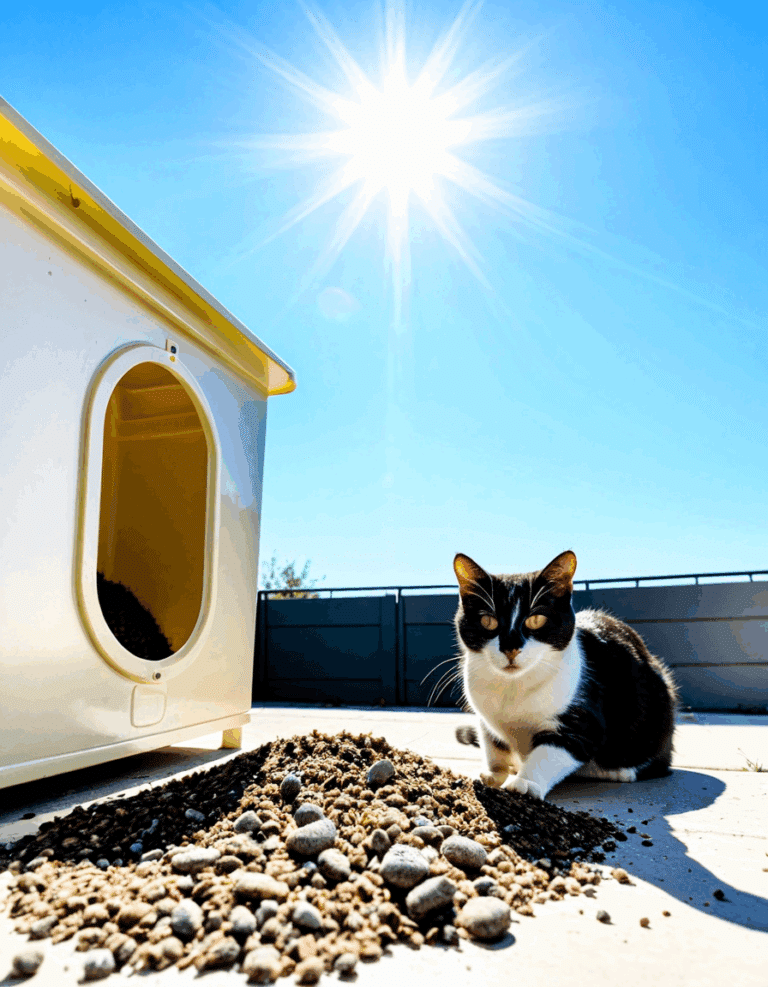 cat pooping outside of litter box
