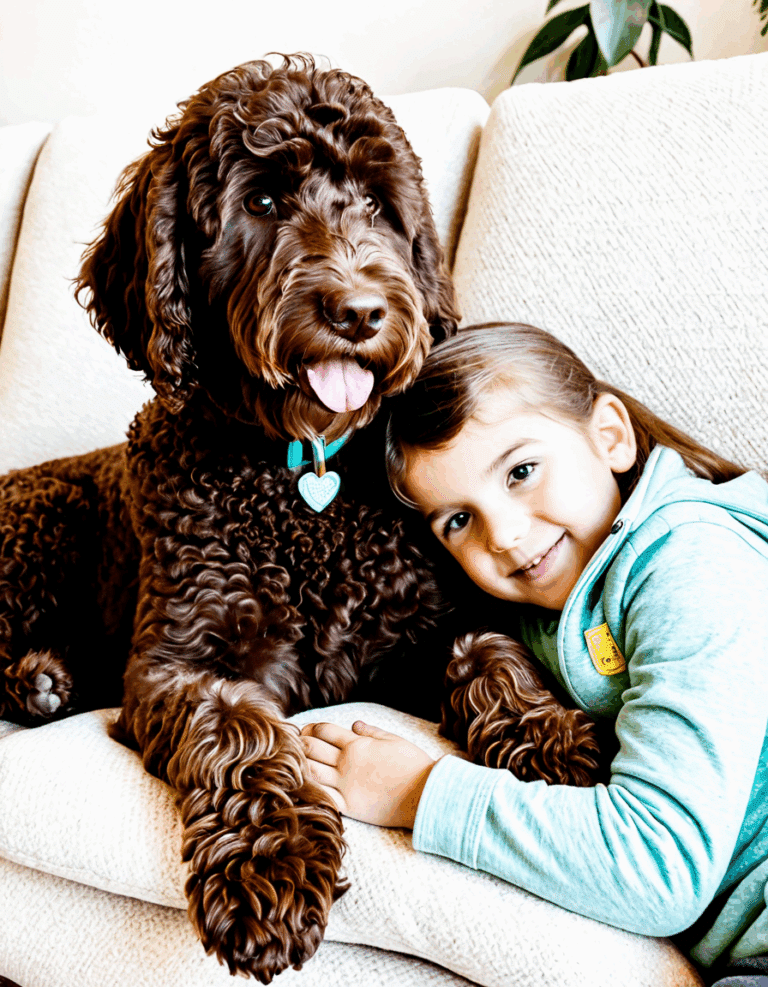 chocolate labradoodle