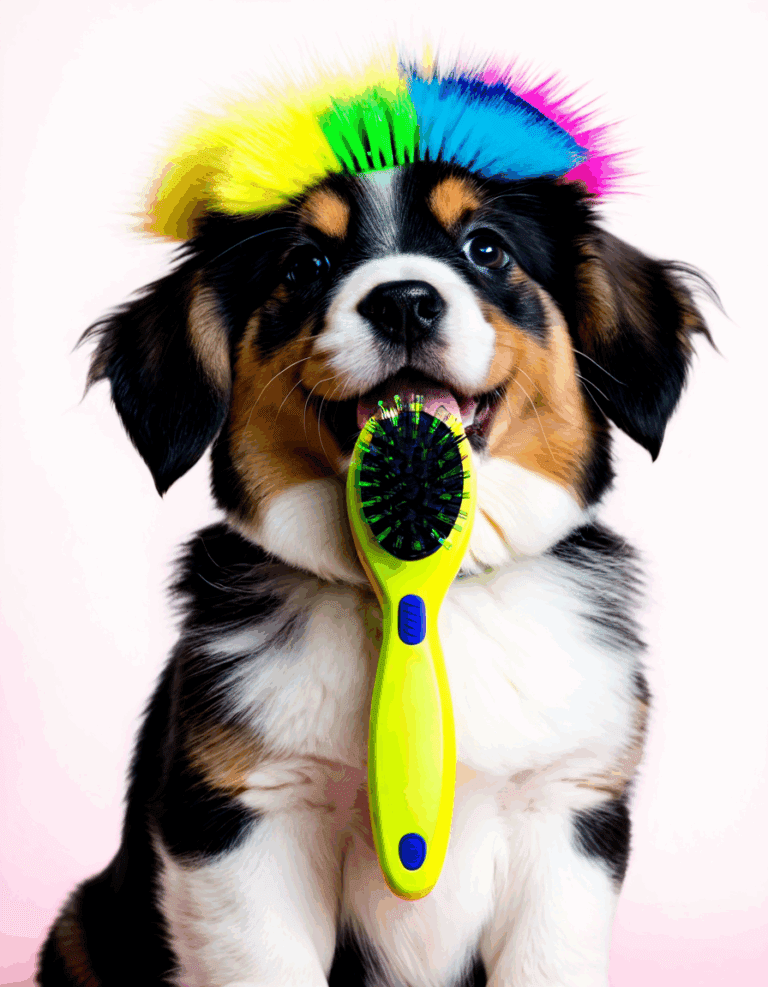 dog grooming brush