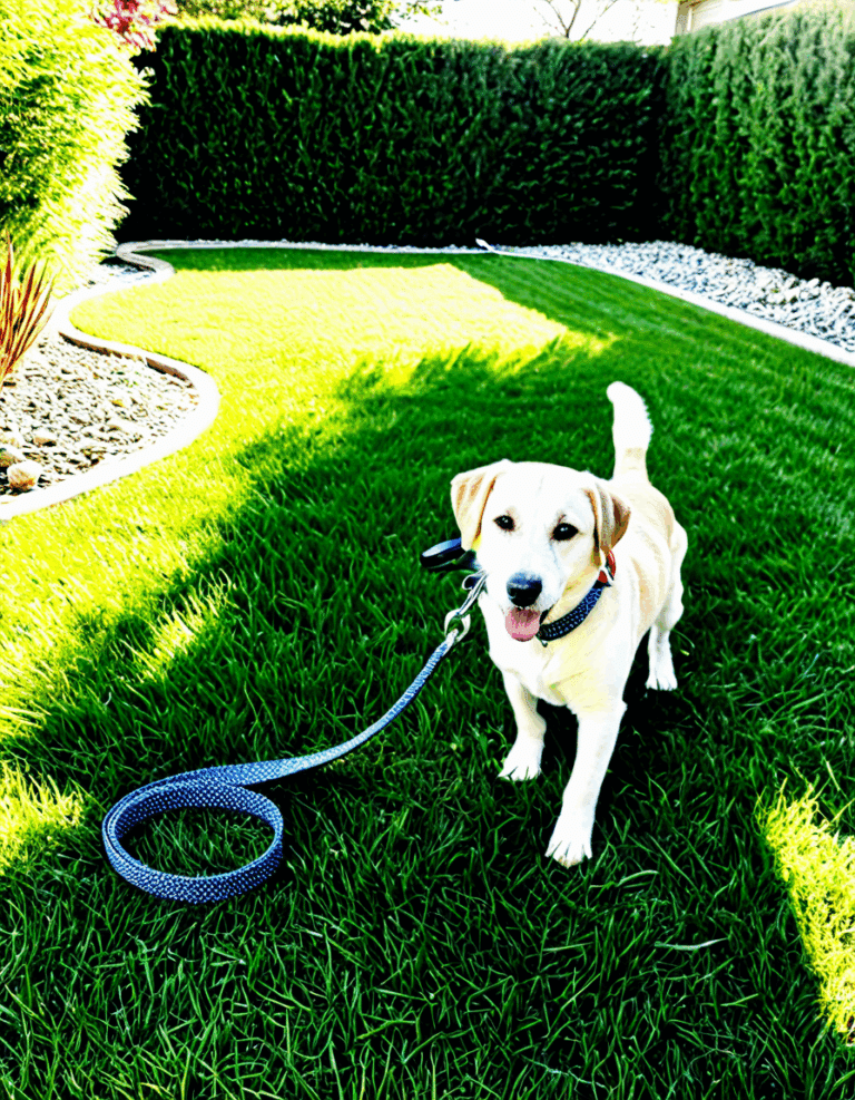 dog leash for the yard