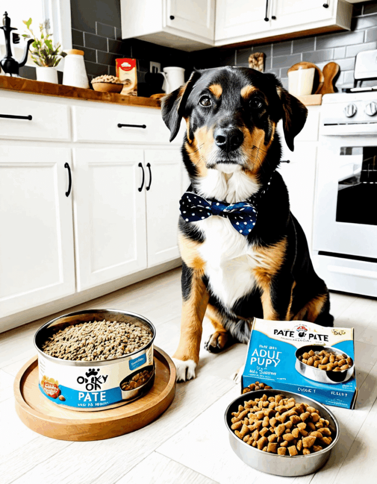is it okay to give my adult dog puppy pate