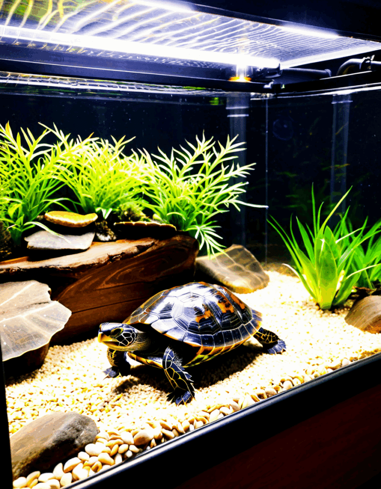 red slider turtle tank