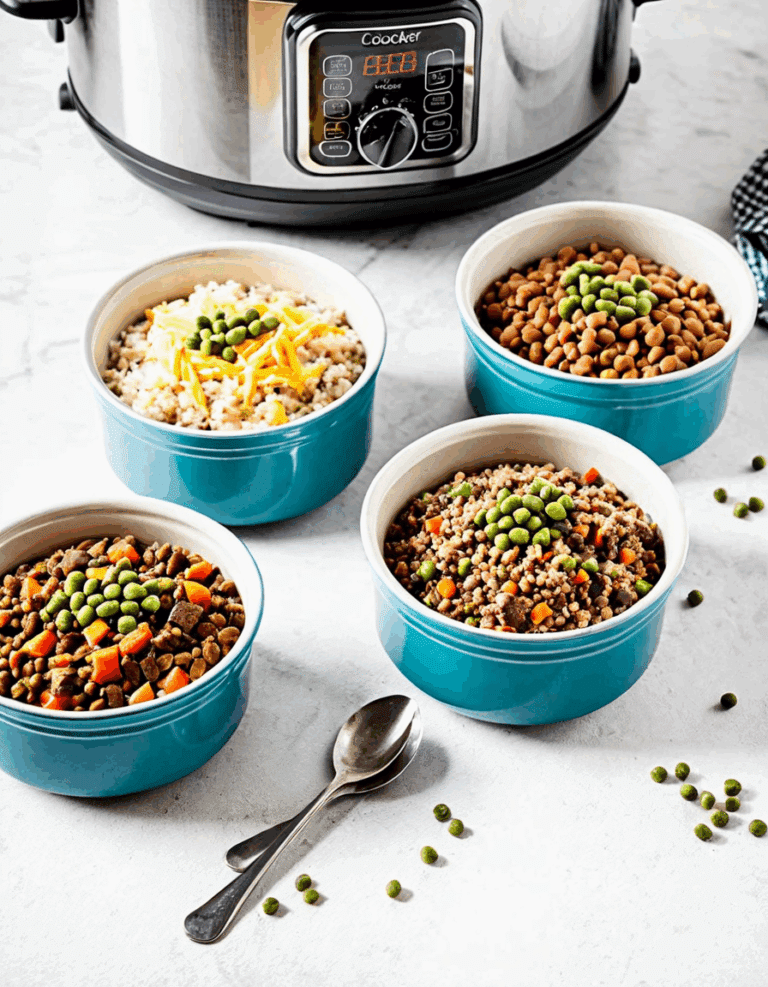 slow cooker dog food