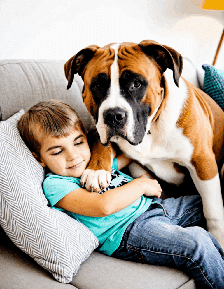 st bernard pitbull mix breed